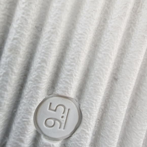 Steve Madden Mandie Slide Sandals Ivory Gold Buckle Women’s Size 9.5 - Picture 9 of 13